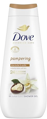 Dove Advanced Care Gel de Ducha Manteca de Karité y Vainilla, 400 ml