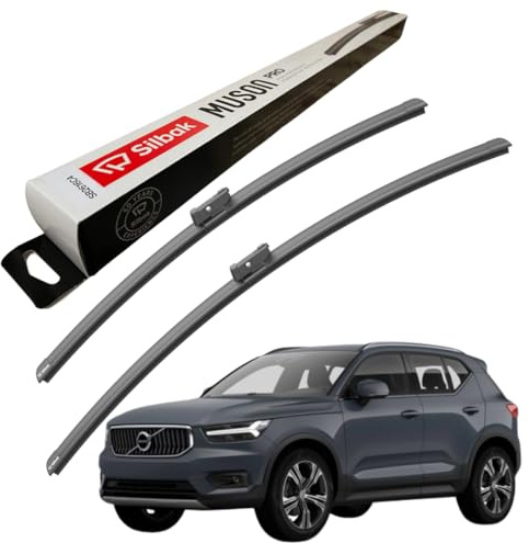 Silbak Windscreen Wipers, fits for VOLVO XC40 (2017 ONWARDS) Front Wiper Blades, 600mm/500mm