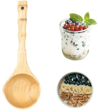 Wooden Sauna Ladle Wood Scoop Handmade Ladle Serving Spoons Wood Scoop Kitchen Ladles Dripper,Wooden Scoops