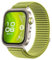 GIOPUEY Cinturini Compatibile con Huawei Watch Fit 4 Pro/Fit 4/3, Cinturino in morbido nylon intrecciato [unisex] [Traspirante] - Green