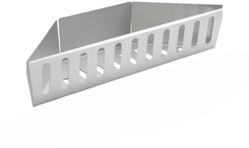 XUWEWI Cestas De Carbón Cesta de carbón de Aluminio galvanizada Cesta de carbón Grande de Acero Inoxidable Tenedores de Combustible(1pcs)