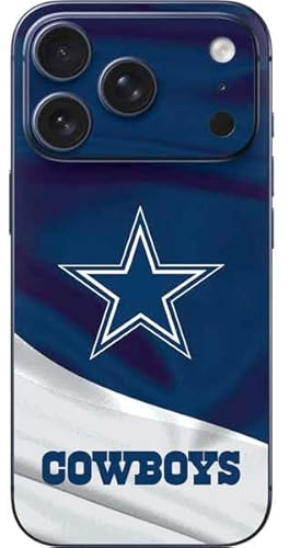 Skinit Decal Phone Skin Compatible with iPhone 17 Pro Max - Officially Licensed NFL Dallas Cowboys Design