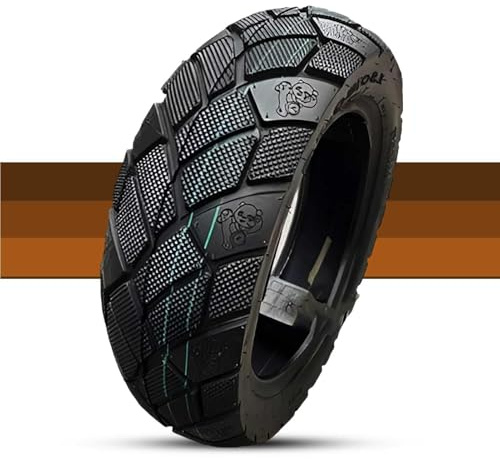 130/80-12 Motorcykeldäck Tubeless Lågt Rullmotstånd 130/80/12 Slitstarkt 130 80 12 4PR Max Last 230kg Fram Bak