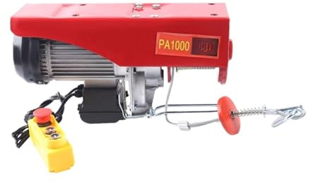 Montacargas eléctrico Polipasto Eléctrico Función De Frenado Automática De Elevación Con Cable Del Alzamiento Eléctrico De La Capacidad De Carga 800/1000KG Del Remolque