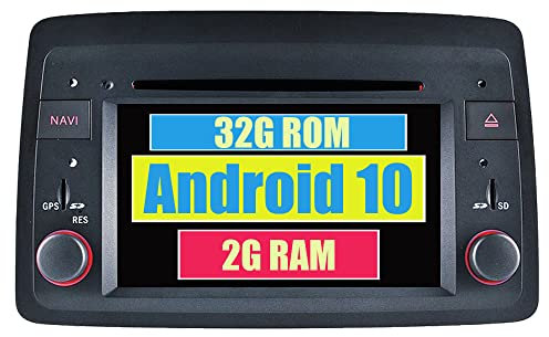 RoverOne Sistema Android Auto DVD GPS per Fiat Panda 2004+ con Multimedia Radio Navigazione Stereo Bluetooth PhoneLink