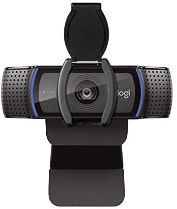 Logitech Webcam C920S HD Pro with Privacy Shutter - 1080p Streaming Widescreen Video Camera - Built in Microphone for Recording