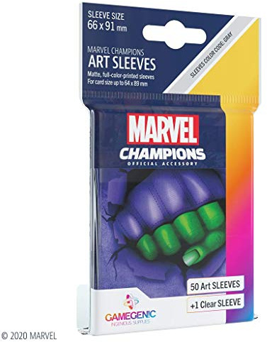 Gamegenic, Marvel Champions Art Sleeves – She-Hulk, Zubehör
