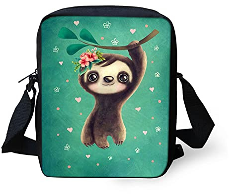 Howilath Kleine Umhängetasche mit Sonnenblumen-Aufdruck, lustiges Tiermuster, Outdoor, Reisen, lässige Kuriertasche, Handtasche