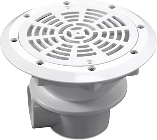 poolomio Bodenablauf für Pool Innengewinde - 230 mm Durchmesser