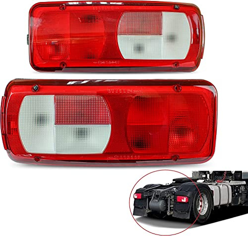 Satz Rückleuchte Heckleuchte Rücklicht Passend Für LKW Rücklicht 105 XF CF 106 E-prüf LKW E-Pruf Links + Rechts 1875577