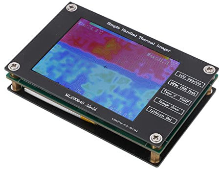 LiebeWH Thermal Imager Infrared Camera Thermal Imager, Infrared Camera Digital Handheld Thermal Imager 2.8in LCD Screen IR Imaging Camera USB C Charging, LIEBEWHDE14V63SAM