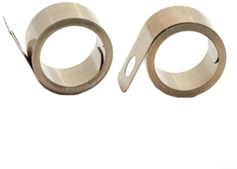 Molla elicoidale in acciaio per morsetto chiodatrice pneumatica per M66/M46/M45, confezione da 2