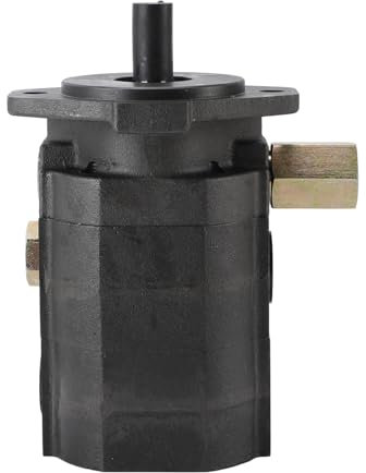 Lybunair Cortador de troncos horizontal de hierro fundido con bomba de 28 GPM para jardinería y uso