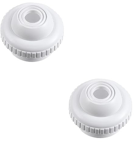 BESPORTBLE 2pcs Replacement Pool Spa Jet Fitting Bath Jet Spa Nozzle for Bathtub Material Easy Install