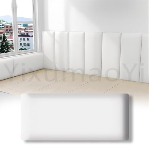 Tête de lit à décoller et à coller, rembourrage mural 3D anti-collision, panneaux muraux rembourrés en éponge pour salon, chambre à coucher, bureau, salle de jeux