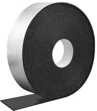 Rohrisolierung Isolierband Schaumstoff 5cmx10m schwarz für Heizungsrohre