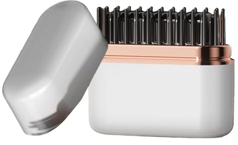 Mini Plancha Para El Cabello Recargable Para Estilización | Peine Alisador De Cabello Sin Cable Para Mujeres Y Damas Y Niñas Y Novia Y Madre Para La Escuela Y La Y El