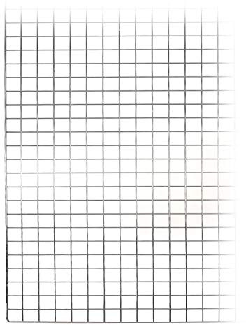 311512 REJA METÁLICA CROMADA 150 X 120 CM