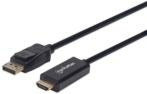 MANHATTAN 152679 Adaptador DE Cable DE VÍDEO 1,8 M DISPLAYPORT HDMI Negro