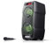 SHARP PS-929 Bluetooth Party-Lautsprecher (180 Watt, integrierter Akku mit 13 Stunden Spielzeit, Super Bass, LED-Lichteffekte, inkl. Mikrofon), schwarz