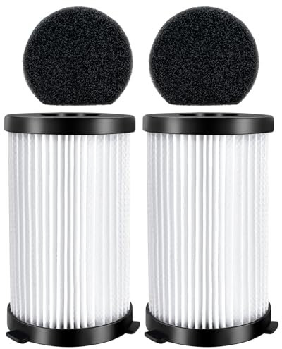 2 Set Replacement Filter Sponge Kit for MooSoo D600/D601 for Akitas AK585K V8 for iwoly V600 Vacuum Cleaner for Goodmans 356277 for Ariete Handy Force2759/2761for Cecotec Conga Thunderbrush520/550/560
