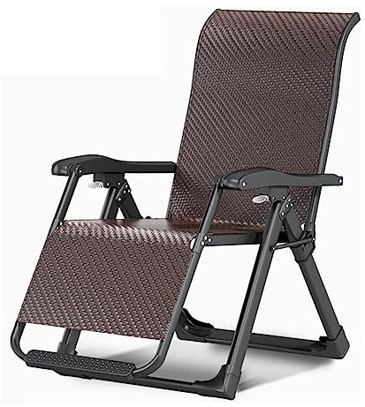 ZFF Tumbonas Plegables Sillas De Gravedad Cero De Rota con Almohada Y Portavasos Respaldo Ajustable Sillón De Relajación Jardín para Exterior E Interior Terraza Playa Carga Máxima 180kg