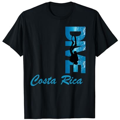 Tauchen in Costa Rica Tauchausflug Diver Tee T-Shirt