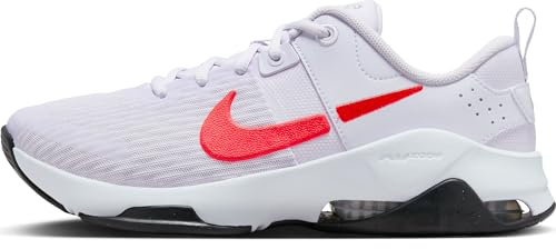 Nike Mujer Zoom Bella 6, Zapatillas de Entrenamiento, Barely Grape Bright Crimson Black White, 40 EU