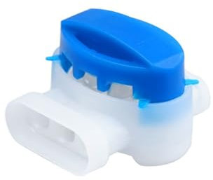 budiniao 20 Stück Roboter Rasenmäher Drahtverbinder, feuchtigkeitsfest, Gartenhof Rasenmäher Ende, Crimp Kabelklemme, Ersatzteil