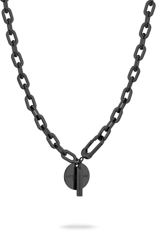 LIEBESKIND BERLIN Damen Halskette – Edelstahlkette in Gold, Roségold & Schwarz – Schlichte & auffällige Designs – Moderner Schmuck für Alltag & besondere Anlässe