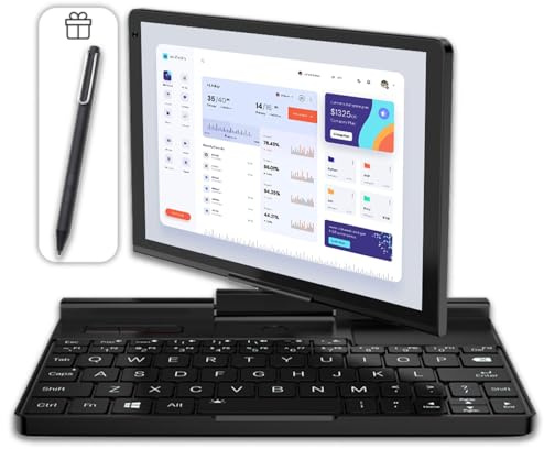 GPD Pocket 3 Mini-Laptop mit integriertem Stylus, Gold 7505 CPU, 16GB LPDDR4x RAM, 4TB NVMe SSD, 1920x1200p Touchscreen; Windows 11, Wi-Fi 6E, Bluetooth 5.3, Modular Handheld PC