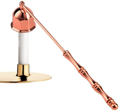 Generisch Estintore per Candele, Vintage, a Forma di Campana, Lungo, Vintage, estintore, subacqueo, per Compleanno, Festa, Esterno, Camera da, Soggiorno, Hotel, Famiglia, Uomini