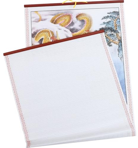 NOLITOY Calendrier Mural Chinois 2024 en Papier Solide Calendrier Annuel Suspendu de L'année du Dragon Décoration Murale Traditionnelle pour Bureau et Maison du Nouvel An Chinois