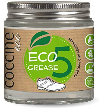 Cocciné - Eco Shoe Wax | Schuhcreme | Großes Paket | Schuhe Pflege | Imprägnierung Creme | Pflegemittel | Wachs Lederpflege | 100 ml - Farblos