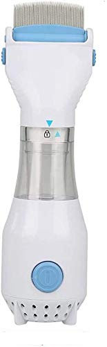 Peine Eléctrico de Vacío para Eliminar Piojos y Huevos - Mengqiqi - Blanco