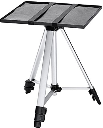 Support pour projecteur Support de trépied réglable de projecteur Support en aluminium Multi-fonction Stand Réglable Hauteur 16 à 54 pouces avec sac de transport Supports pour vidéoprojecteurs