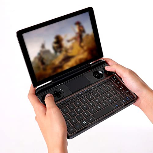 VBESTLIFE Micro PC, 16G e 1T Rom, Mini Laptop Tascabile da 8 Pollici, per Intel I7 1195G7, Computer Portatile Portatile Micro PC per Windows 11 Home, Console di Gioco