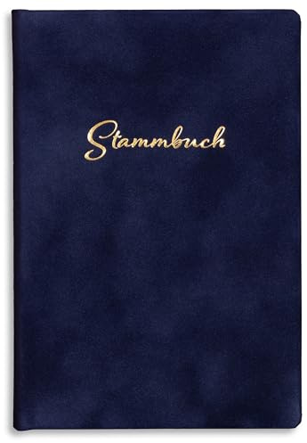 Stammbuch Blu Blau Stammbuch der Familie Standesamt Hochzeit incl. Einleger