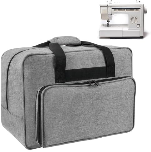 Sac Machine a Coudre De Transport, Rangement Couture Pour Surjeteuse Accessoires De Couture, Housse Machine a Coudre De Transport Avec Sac à Outils Et Housses De Bagages