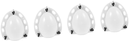 Abaodam 4pcs Egg Molding Moulds Plastic Egg Molds Diy Molds for Easter Decorations and Crafts