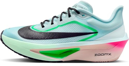 Nike Women's Zoom Fly 6 Road Running Shoes, Glacier Ice/Black/Hyper Pink/G, 6