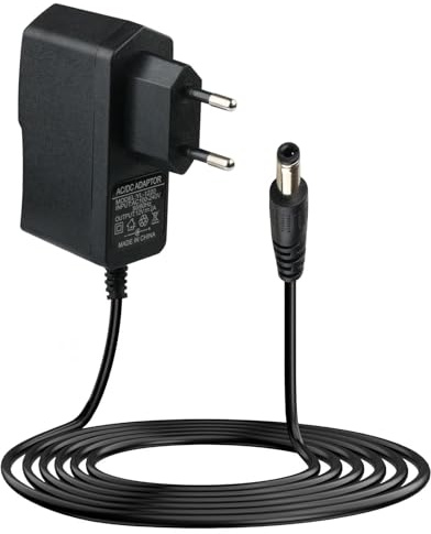 Uoww Adaptador Corriente 12V 2A para Tiras LED, CCTV-Cámara, Router, TV Box | Fuente de Alimentación Universal AC 100–240V, para Monitor, Discos Duros Externo, Reproductor Multimedia, 5,5x2,1mm 5,5x2,5mm