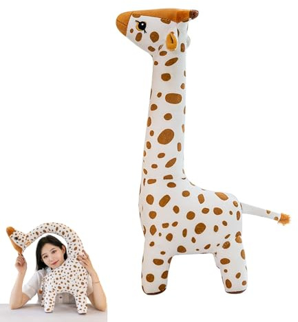 Xiyocadt Giraffe Kuscheltier,Süße Giraffe Stofftier Plüschtier,Große Kuscheltiere Stehend Groß Kuscheltiere Plüsch Puppe,Kissen Weiche Hautfreundlich für Kinder Jungen Mädchen Erwachsene (40cm)