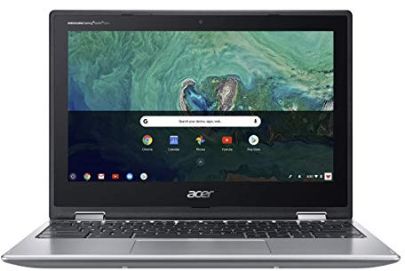 Acer Chromebook Spin 11 Cp311 1h-c5pn convertible para ordenador portátil, Celeron N3350, 29,5 cm táctil HD, 4 GB DDR4, Emmc de 32 GB, Google Chrome