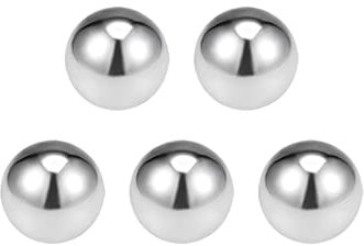 sourcing map 10mm Bearing Balls 304 Stainless Steel G100 Precision Balls 10pcs