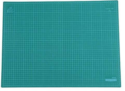 EVTSCAN Neueste Schneidematte - A2 Langlebige 5-lagige PVC-Schneidematte Cut Pad Board Selbstheilendes handgefertigtes DIY-Schnitzwerkzeug Grün