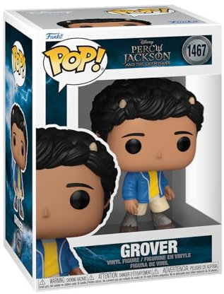 Funko POP! TV: Percy Jackson & The Olympians - Grover - (LA) - Percy Jackson and The Olympians - Vinyl-Sammelfigur - Geschenkidee - Offizielle Handelswaren - Spielzeug Für Kinder und Erwachsene