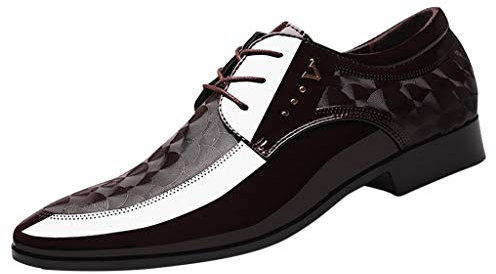 VaiKanhai affärsskor för män klassisk kanvas låga skor ventilerande löparskor mode fritid andas fitness mode sommar och höst sport segelskor andas mesh, Jsjm1030 D brun, 42 EU
