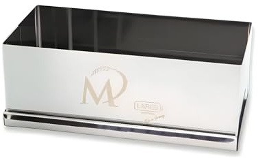 hello sweety Marcel Paa Brotbackform Edelstahl 18x9x7 cm | Abnehmbarer Boden mit sicherem Verschluss | Für ca. 550 g Brot oder 650 g Kuchen | Hitzebeständig bis 250 °C | Spülmaschinenfest