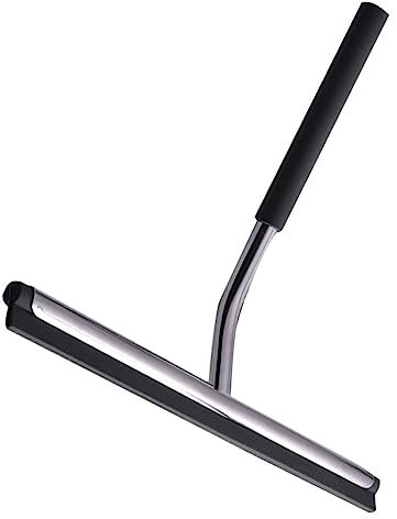 Limpiacristales de Acero Inoxidable Negro para Baño y Cocina